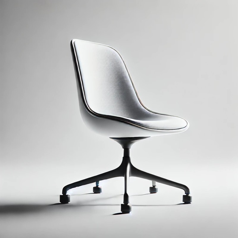 Sleek ergonomic chair